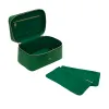 L&B Leather Travel Vanity Case - Emerald Green sold by Lily and Bean