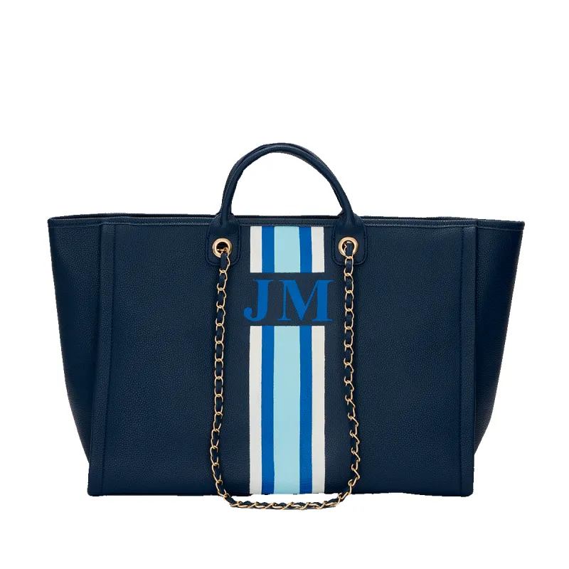 Lily and Bean Athene Tote - Navy sold by Lily and Bean