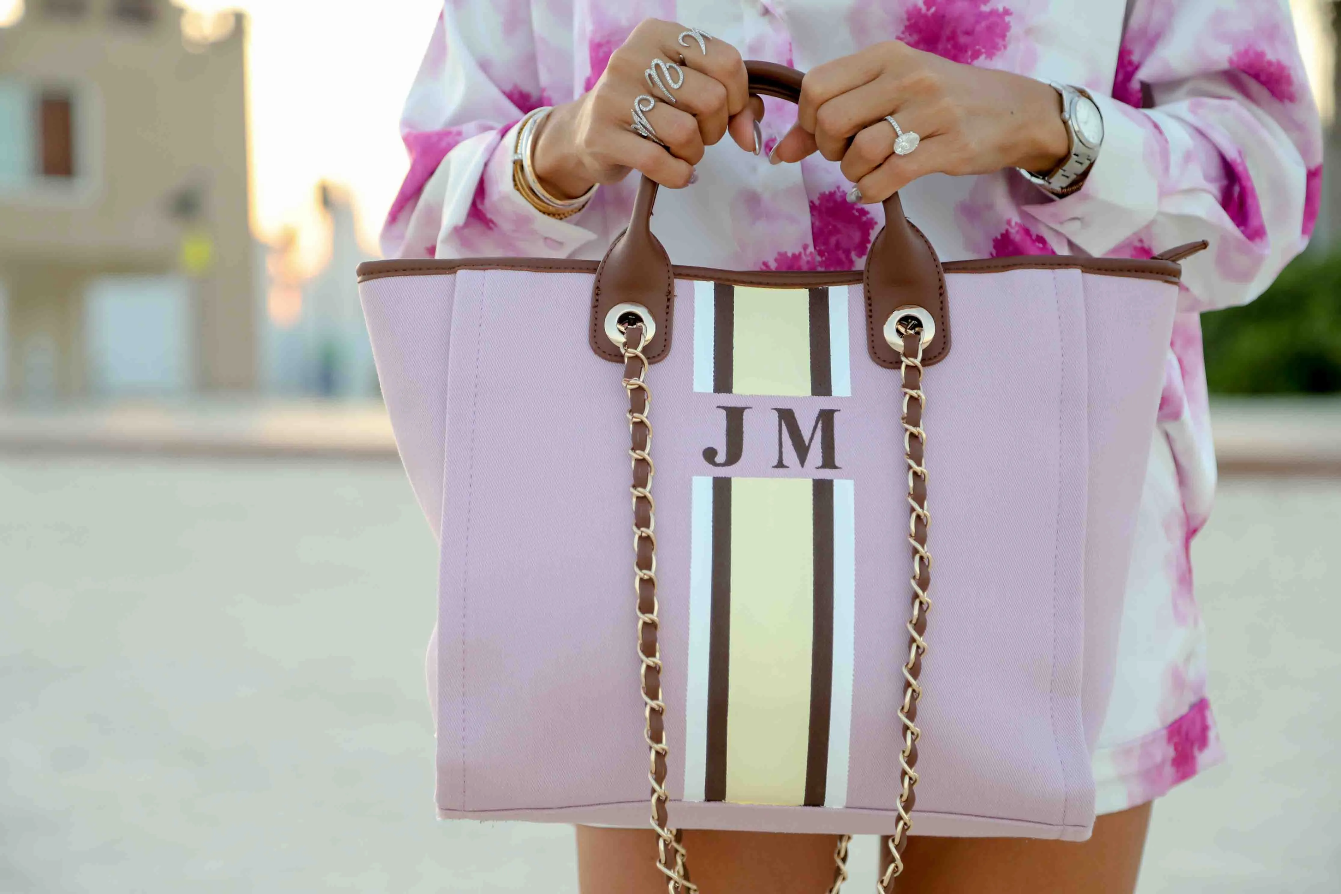 The Lily Canvas Medium - Lilac - Design Your Own sold by Lily and Bean product image thumbnail 5