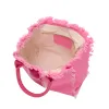 Fringe Tote - All The Pinks sold by Lily and Bean