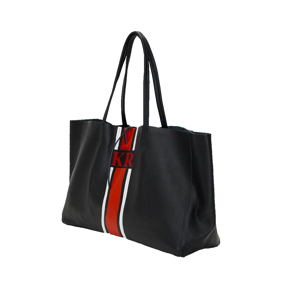 Egerton Shopper - Black & Orange sold by Lily and Bean product image thumbnail 2