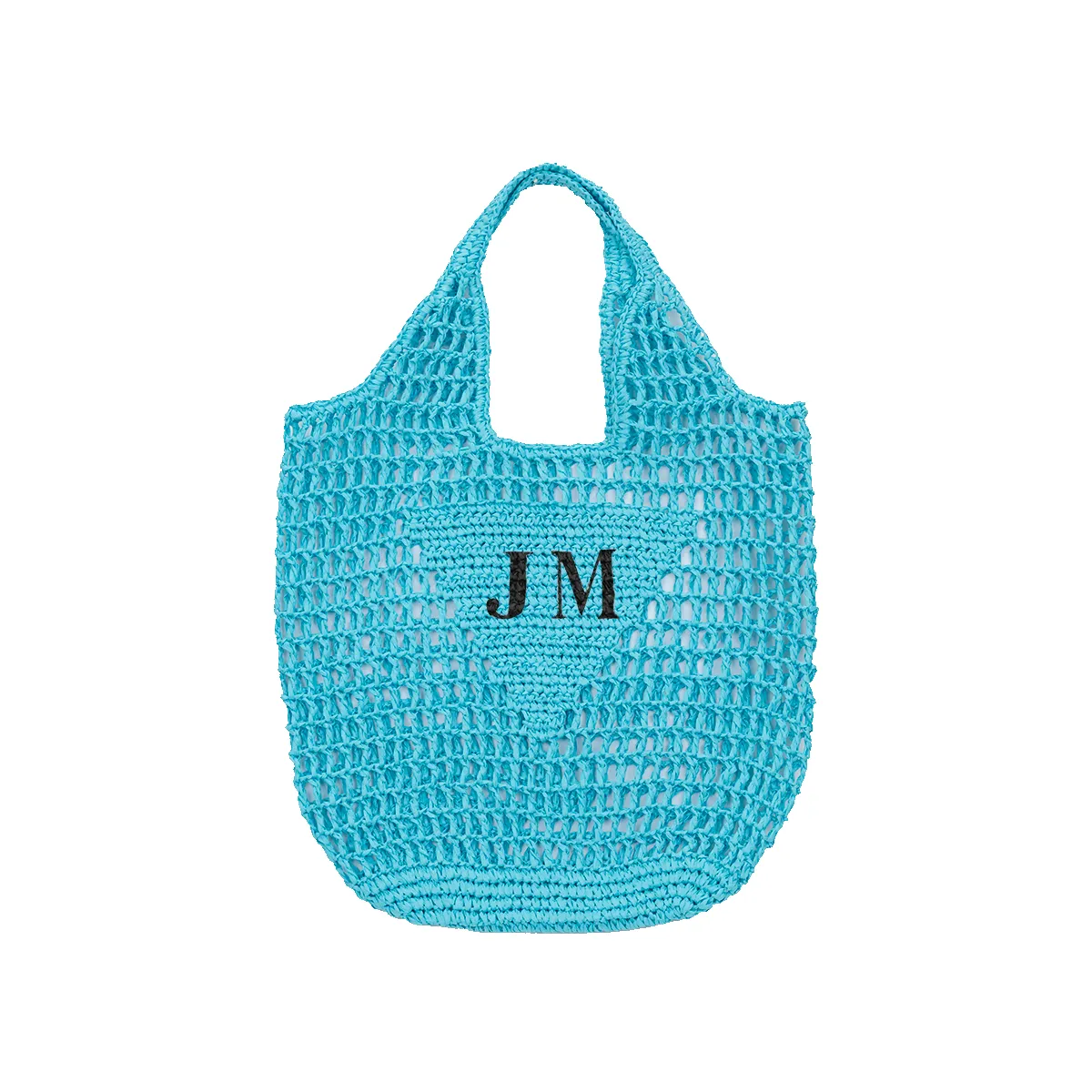 Lily & Bean Net Shopper Aqua sold by Lily and Bean