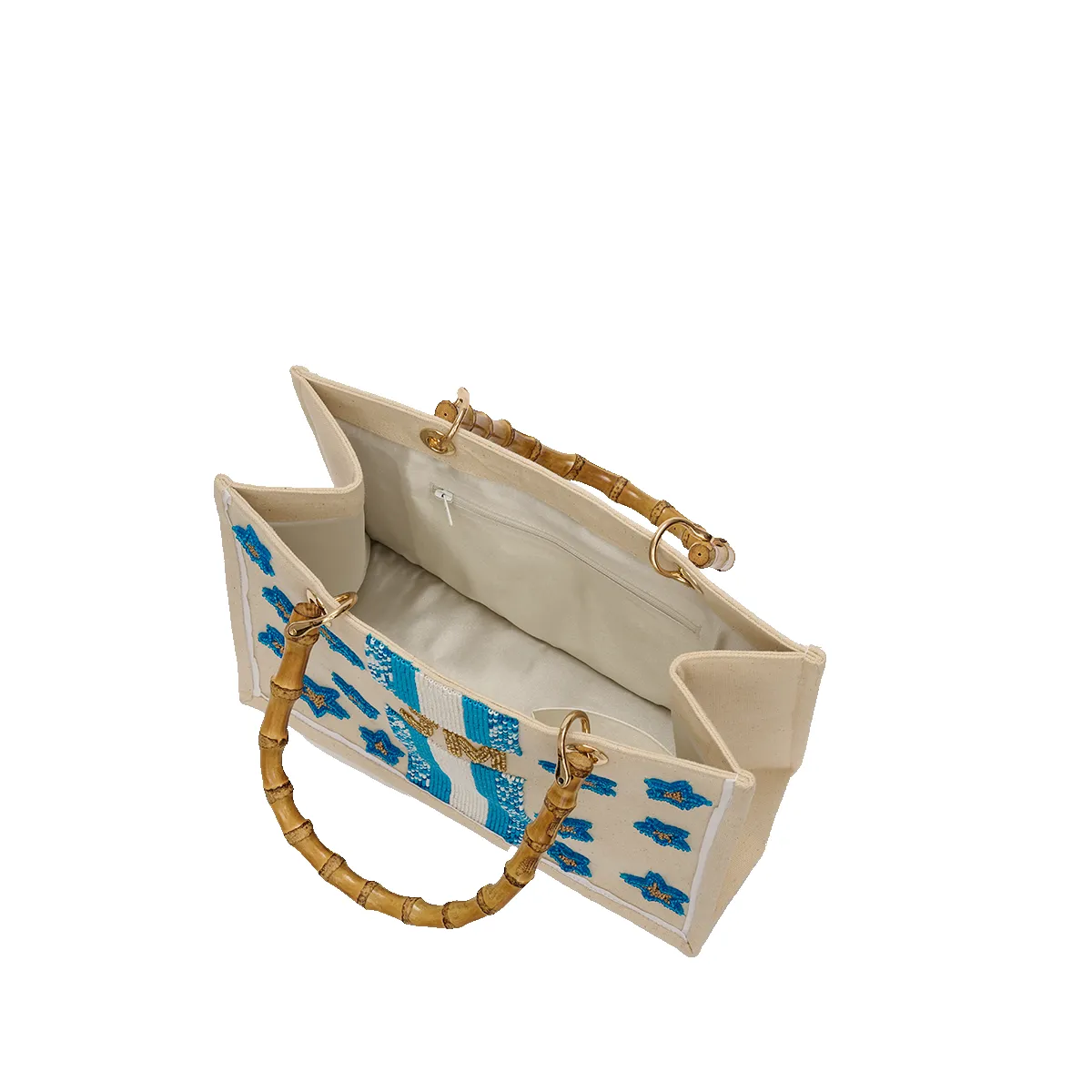 The Juliana Mini Beaded Tote - Starry Blue sold by Lily and Bean product image thumbnail 3
