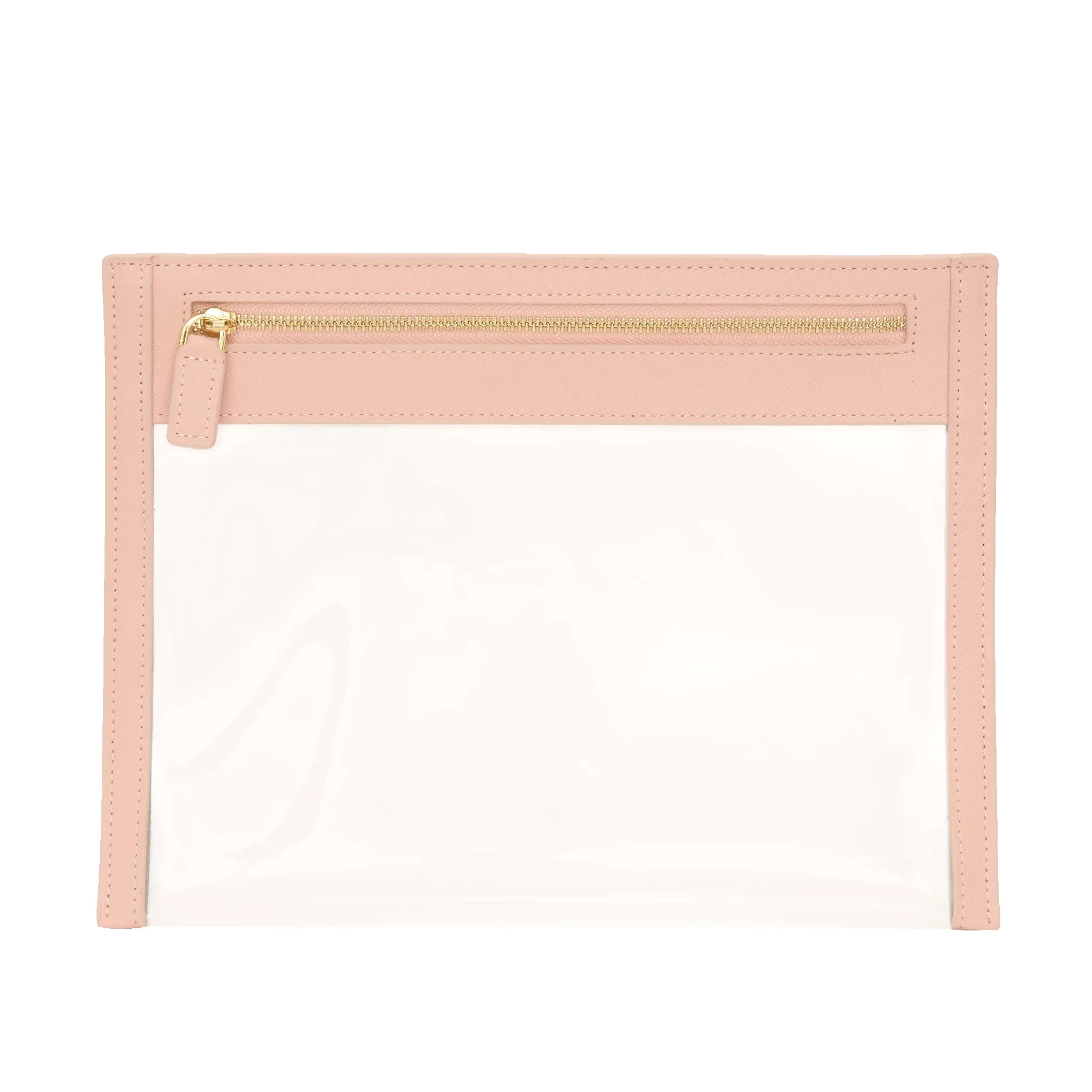 L&B Clear Travel Pouch - Pale Pink sold by Lily and Bean