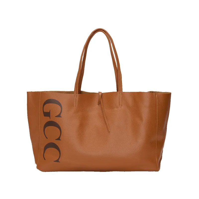 Egerton Shopper - Tan & Brown sold by Lily and Bean