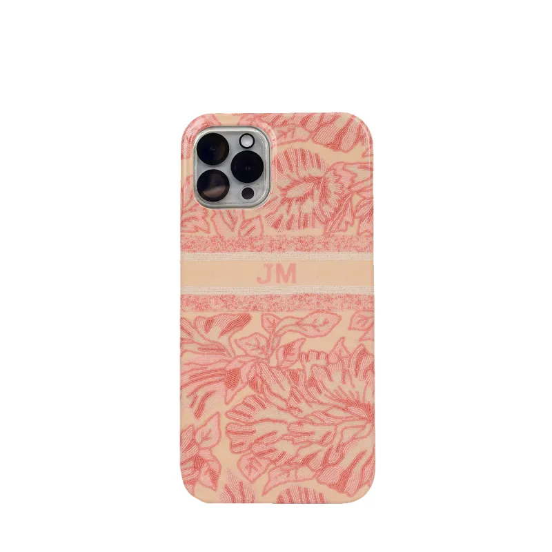 Pink Beaded Phone Case sold by Lily and Bean