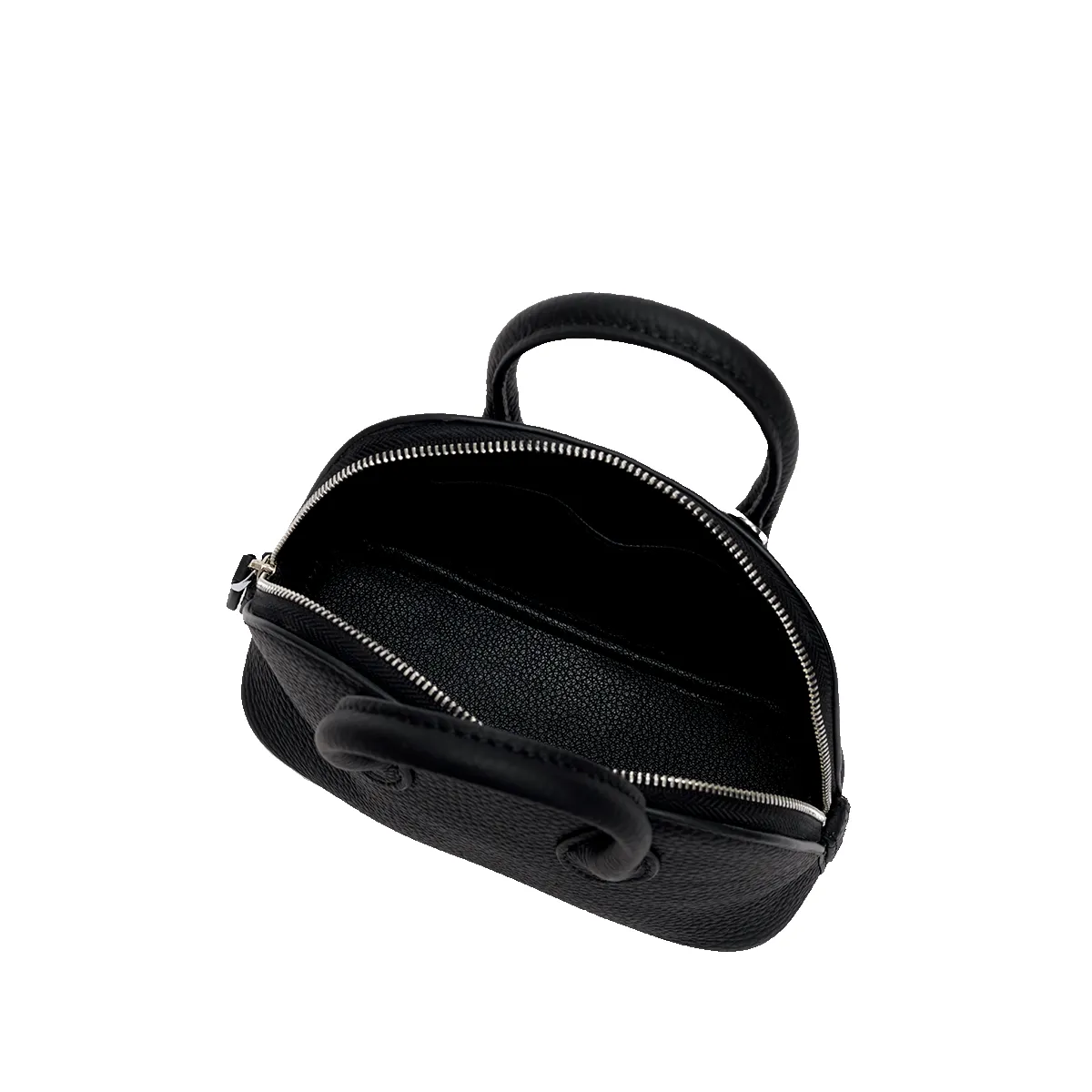 Mini Margot Leather Grained Bag Black sold by Lily and Bean product image thumbnail 3