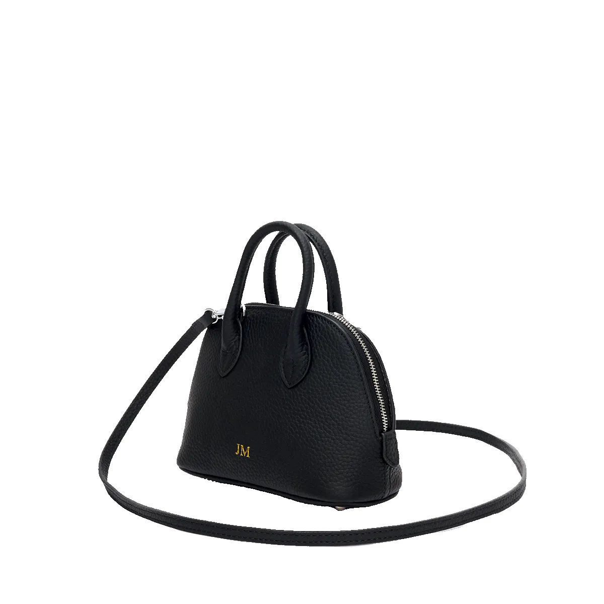 Mini Margot Leather Grained Bag Black sold by Lily and Bean product image thumbnail 2