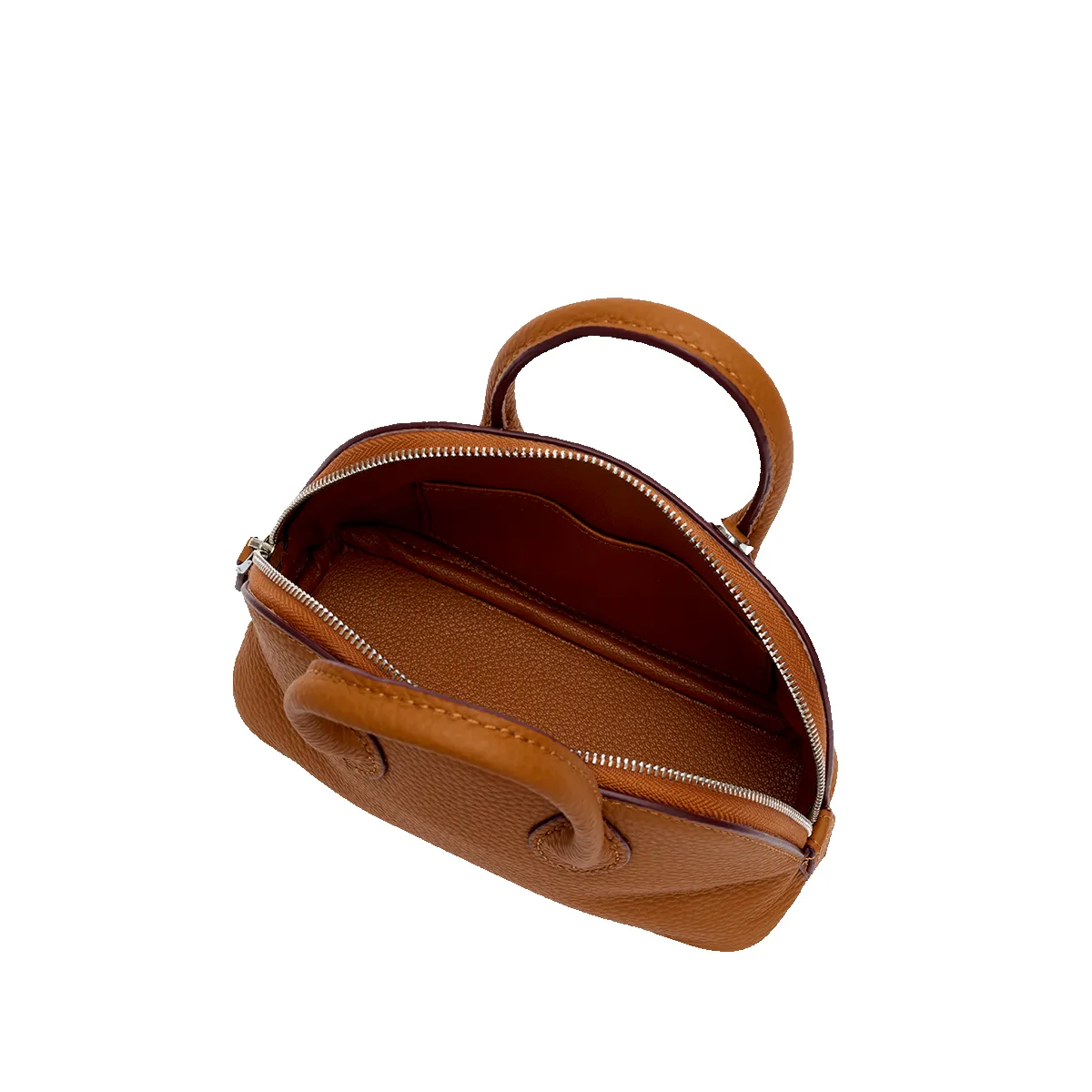 Mini Margot Leather Grained Bag Tan sold by Lily and Bean product image thumbnail 3