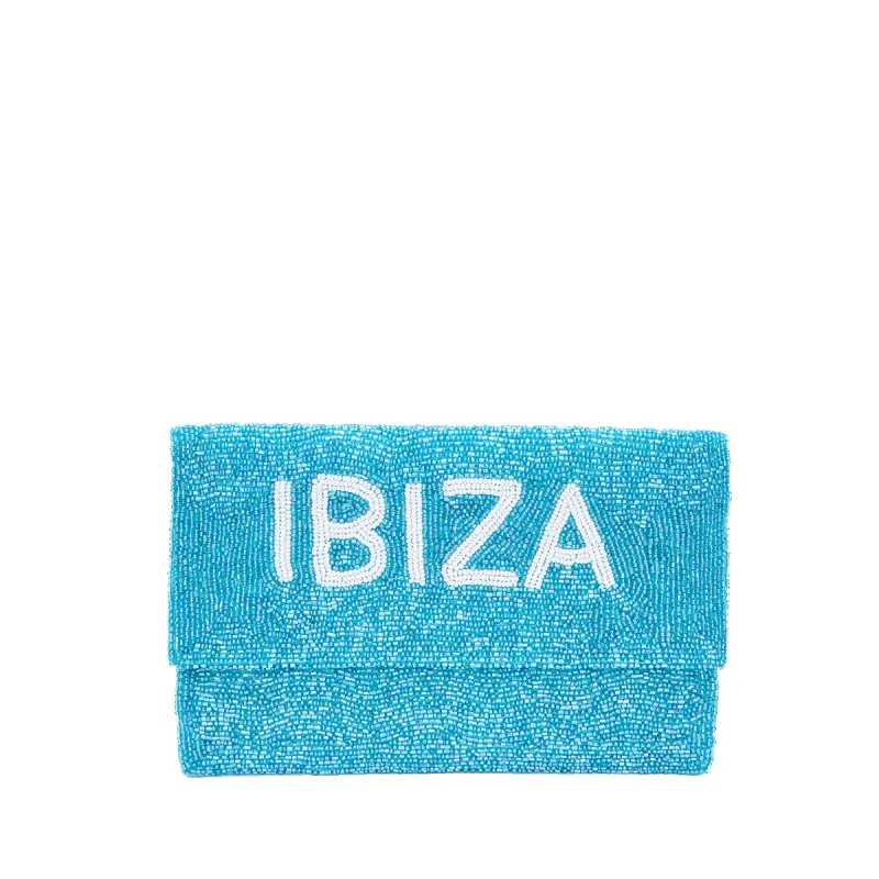 IBIZA Little beaded clutch sold by Lily and Bean