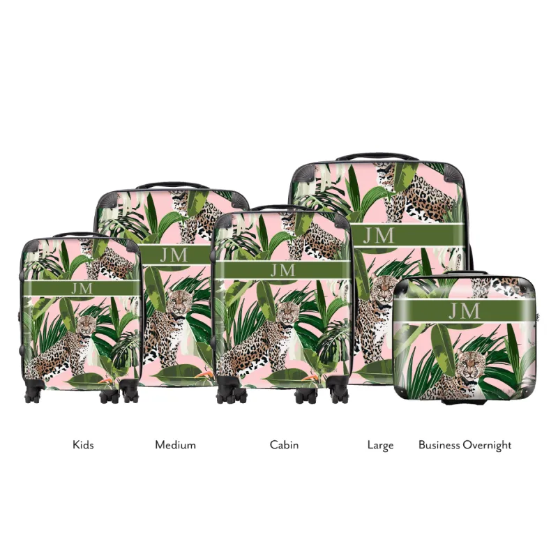 FULL SET Jungle Leopard Luggage 5 Piece sold by Lily and Bean