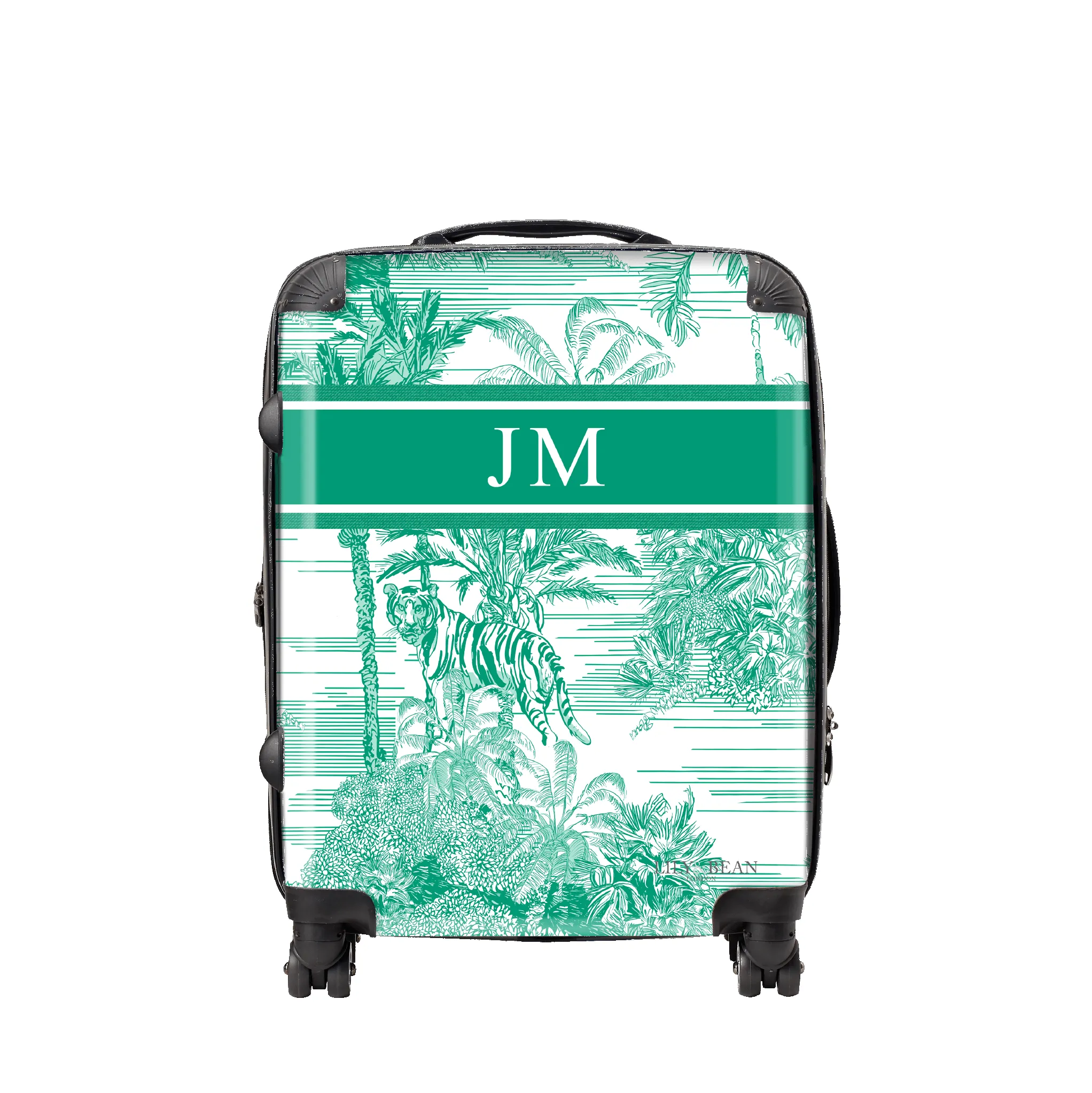 Isabella Hardshell Luggage- Mint Green sold by Lily and Bean