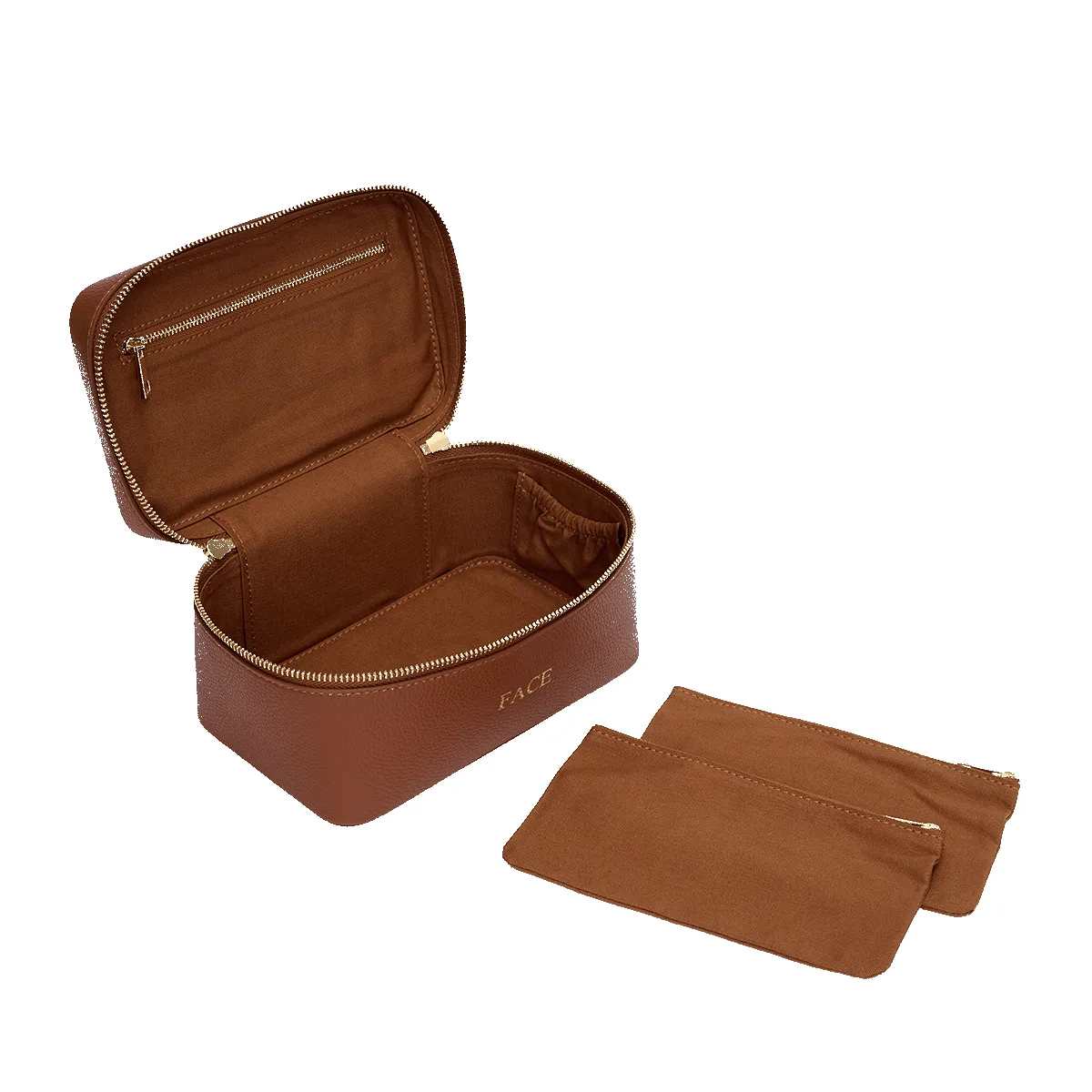 Leather Vanity Case - FACE sold by Lily and Bean product image thumbnail 2