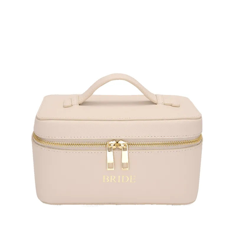 Leather Vanity Case - BRIDE sold by Lily and Bean
