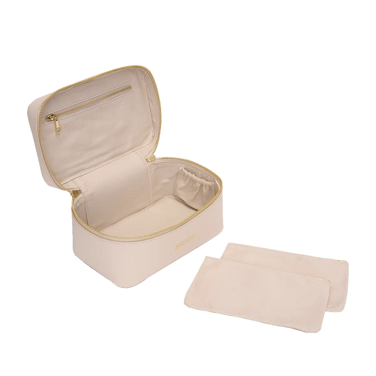 Leather Vanity Case - BRIDE sold by Lily and Bean product image thumbnail 2