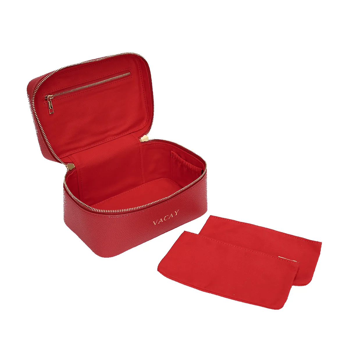 Leather Vanity Case - VACAY sold by Lily and Bean product image thumbnail 2