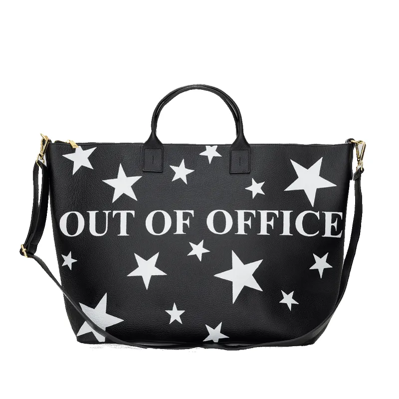 Egerton Weekend Bag - White Stars (Out of Office) sold by Lily and Bean