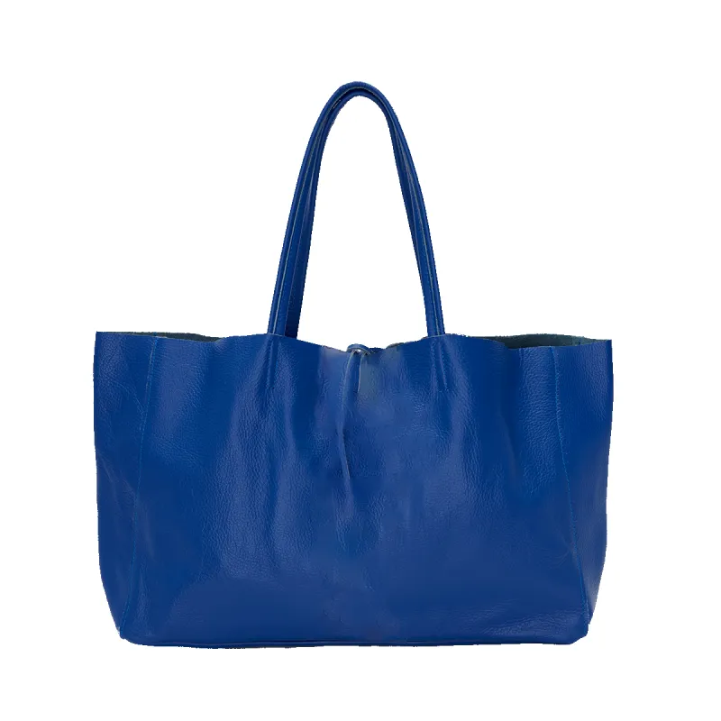 Egerton Shopper - Lightning Blue sold by Lily and Bean