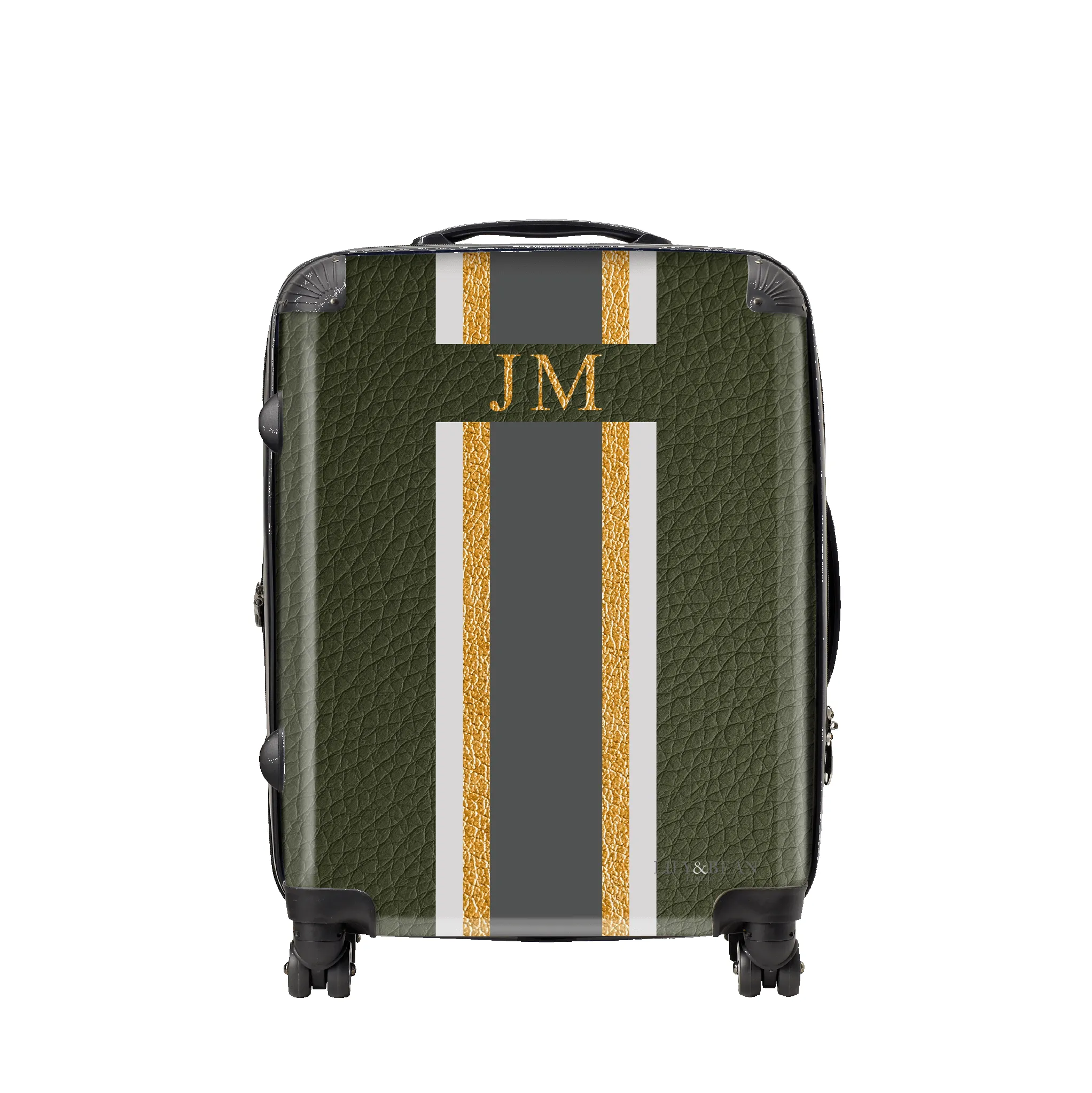 Egerton Hardshell Luggage - Army Green sold by Lily and Bean
