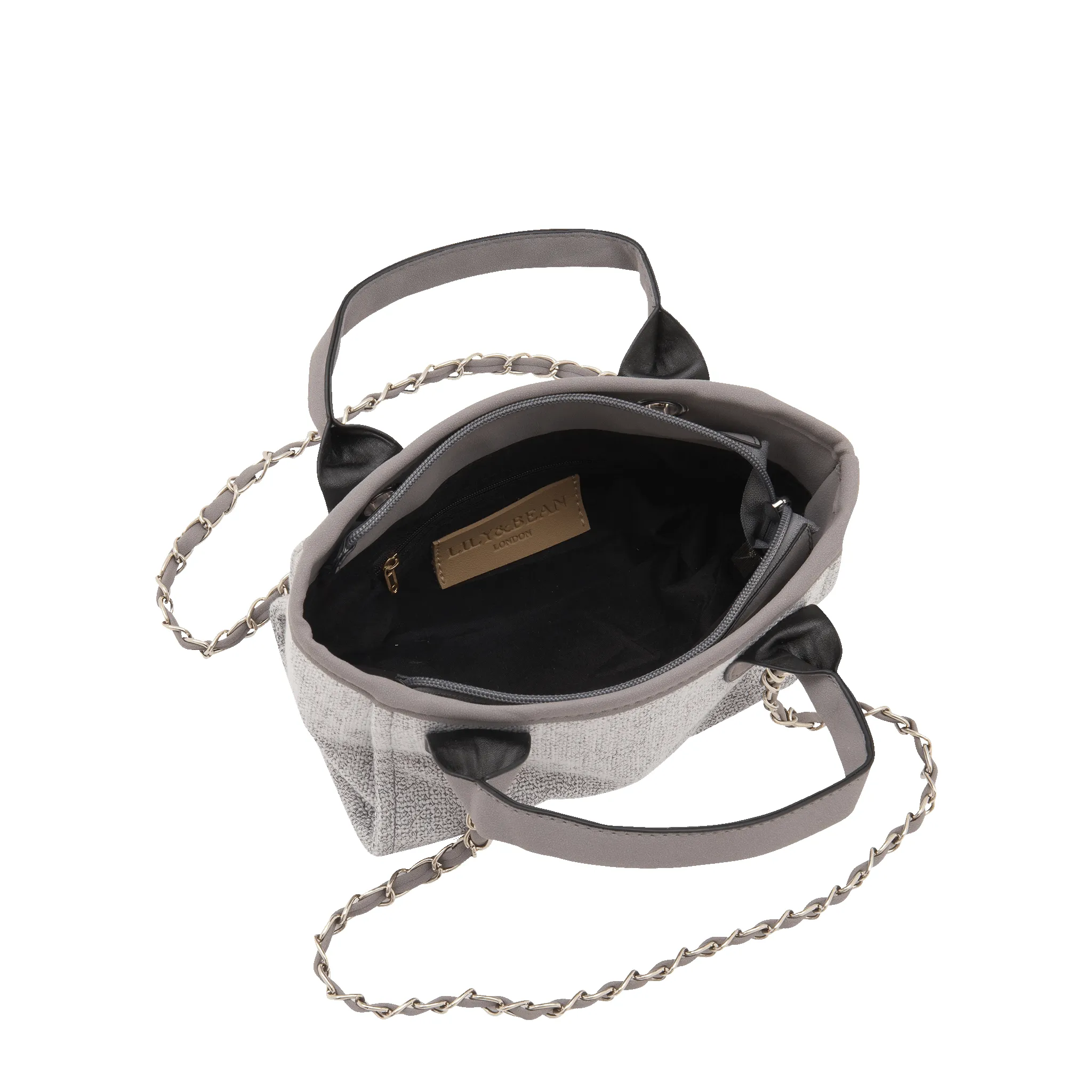 The Lily Canvas Tote - French Grey sold by Lily and Bean product image thumbnail 5