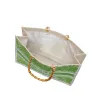 The Juliana Beaded Tote - Lime Jungle sold by Lily and Bean