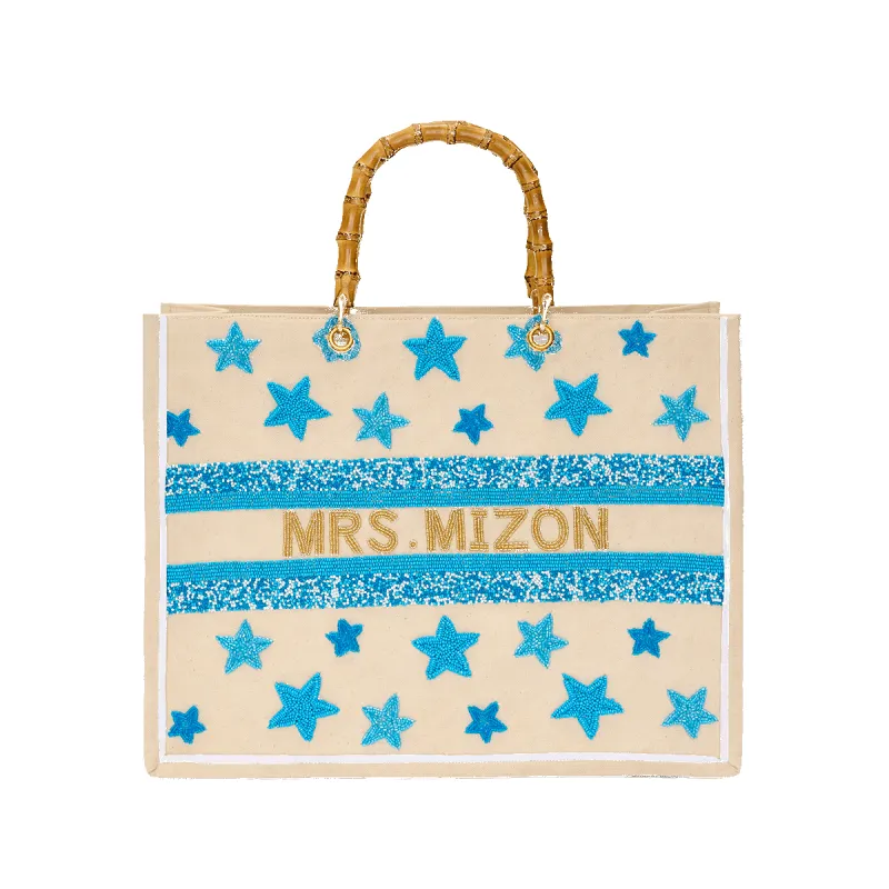 The Juliana Beaded Tote - Cluster sold by Lily and Bean