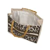 The Juliana Beaded Tote - Leopard sold by Lily and Bean