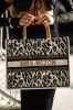 The Juliana Beaded Tote - Leopard sold by Lily and Bean