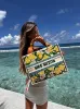 The Juliana Beaded Tote - Citron sold by Lily and Bean