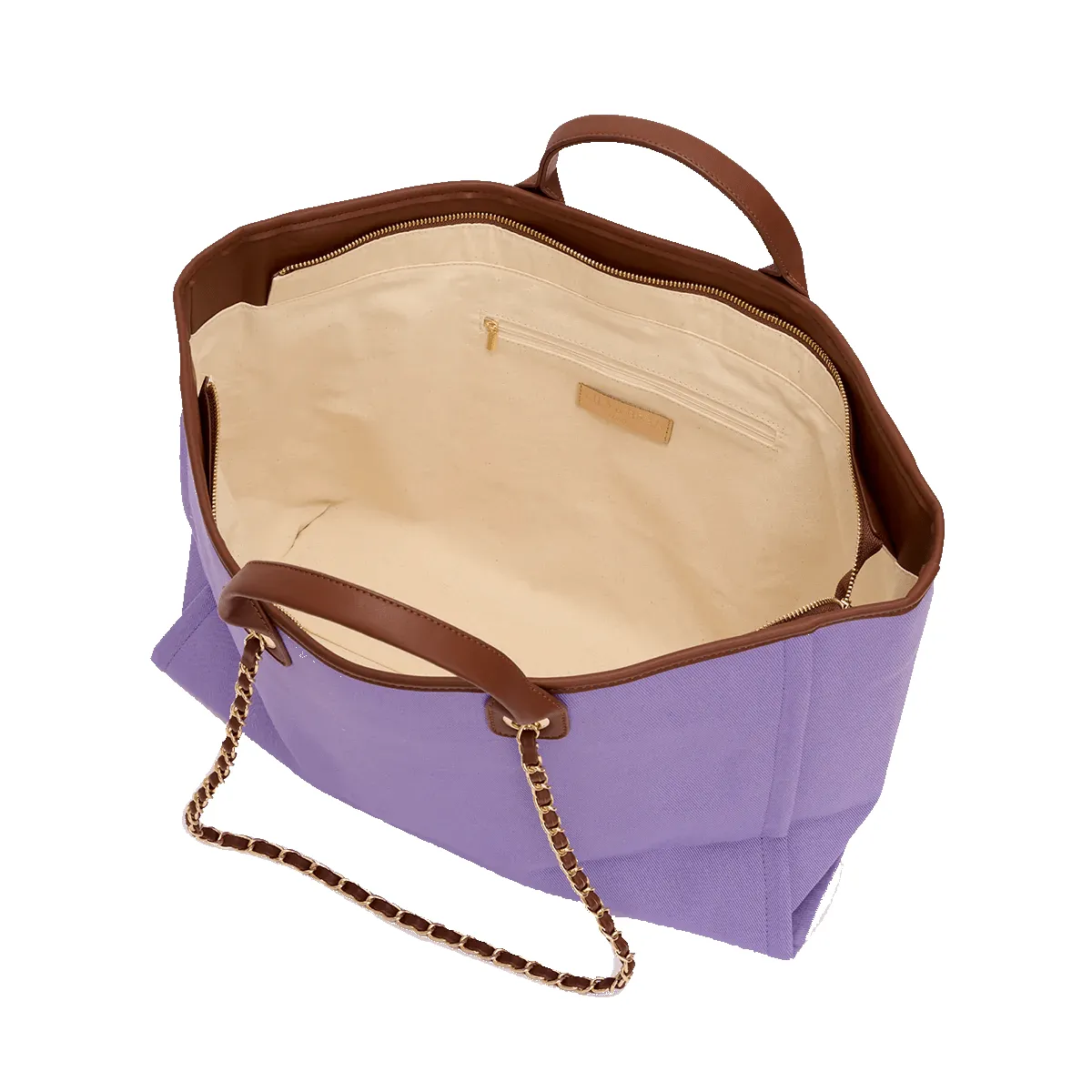 Tote and Ultimate Cosmetic Duo - Lavender sold by Lily and Bean product image thumbnail 2