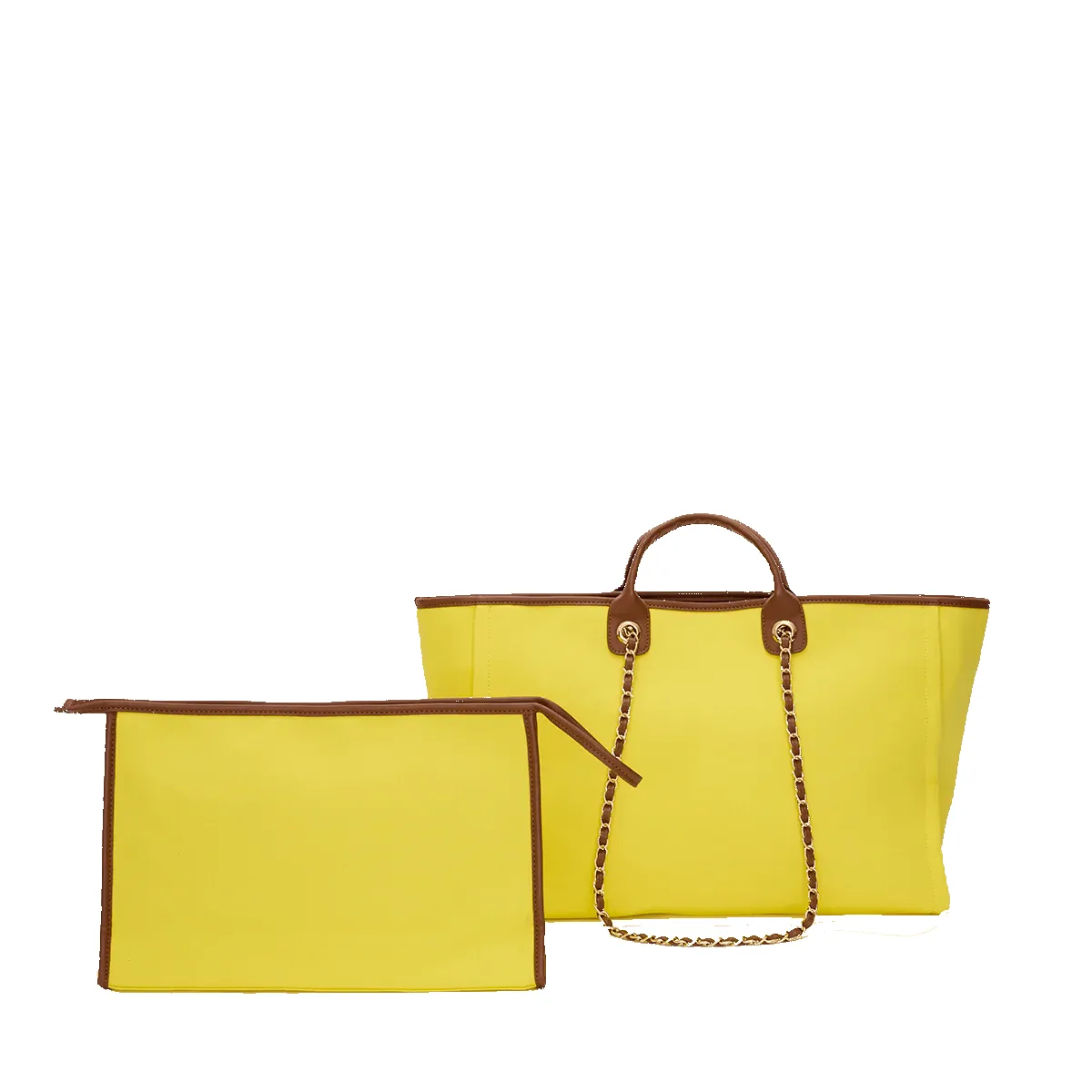 Tote and Ultimate Cosmetic Duo - Sunshine sold by Lily and Bean