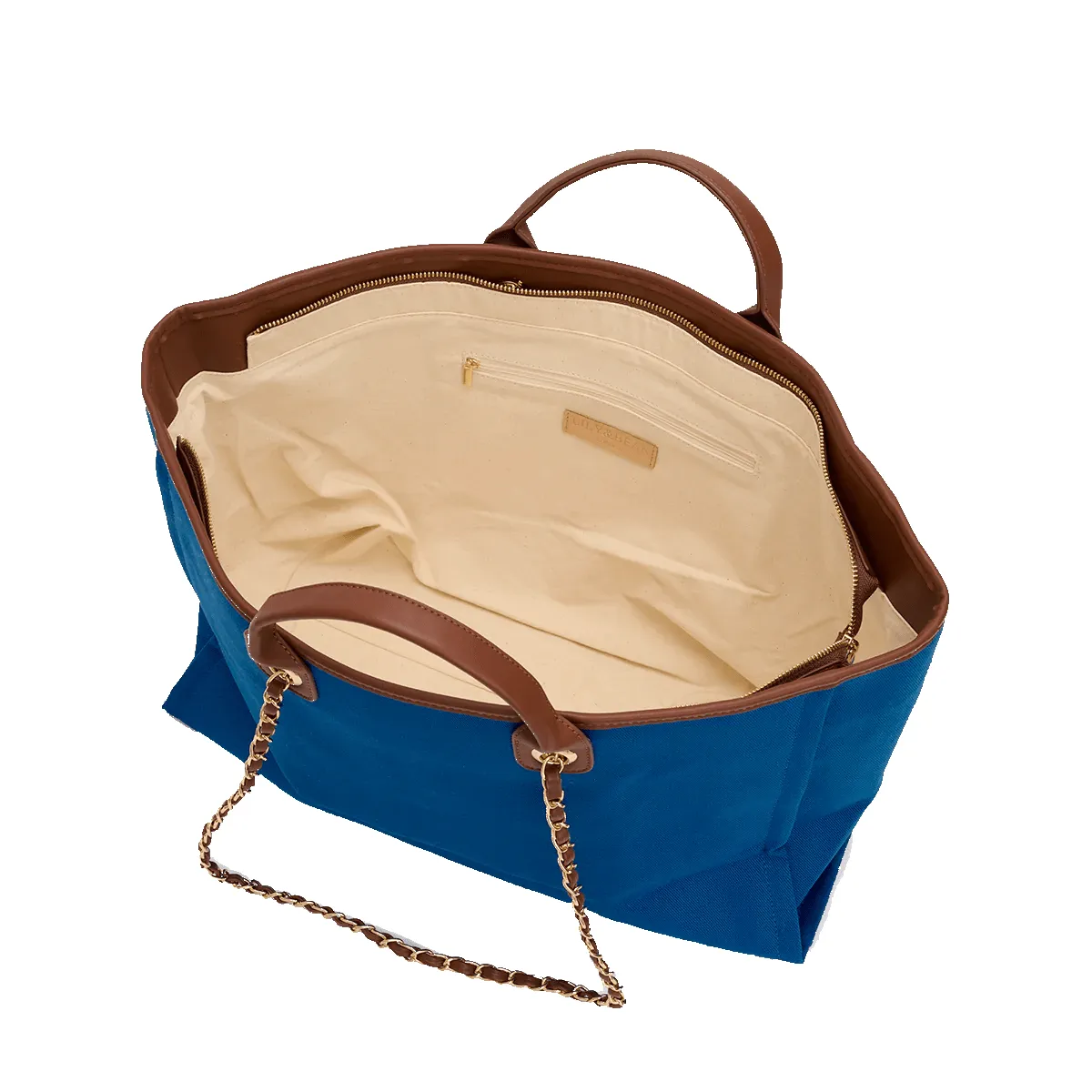 Tote and Ultimate Cosmetic Duo - Poolside Blue sold by Lily and Bean product image thumbnail 2