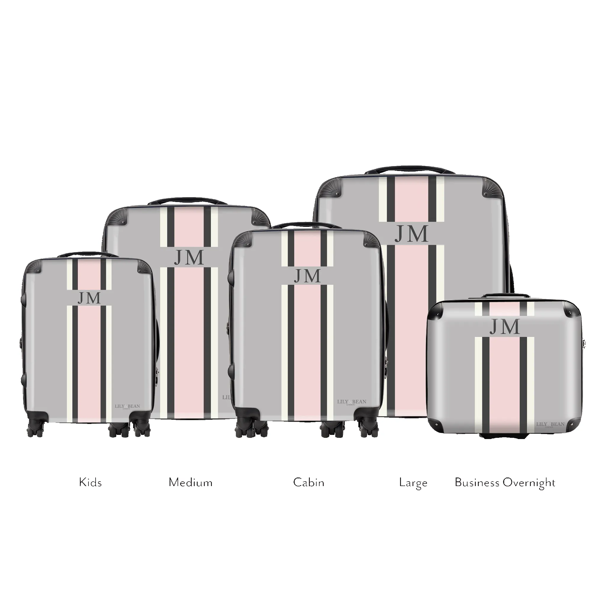 Luggage set (5 Luggage) - French Grey sold by Lily and Bean