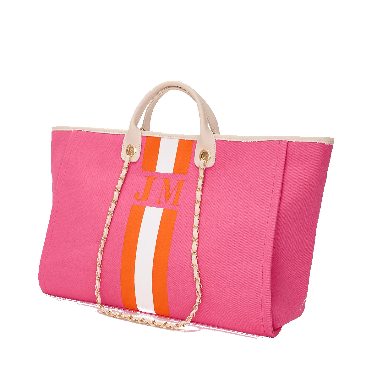 The Lily Canvas Tote - Hot Pink sold by Lily and Bean product image thumbnail 3