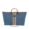 The Lily Canvas Tote - Denim sold by Lily and Bean