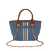 The Lily Canvas Tote - Denim sold by Lily and Bean