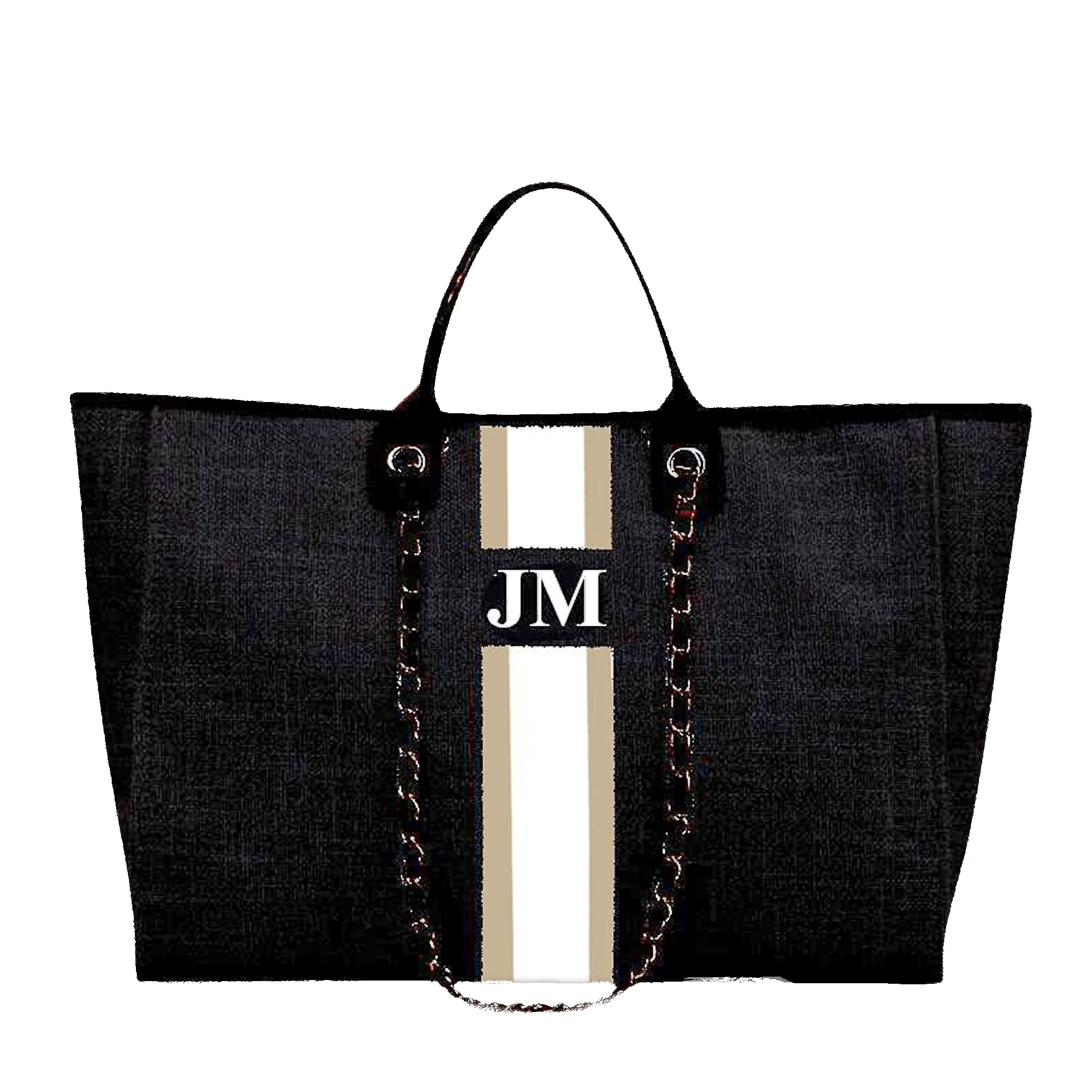 The Lily Canvas Tote - Jet Black sold by Lily and Bean product image thumbnail 3