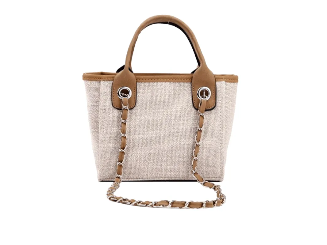 The Lily Canvas Tote - Soft Fawn sold by Lily and Bean
