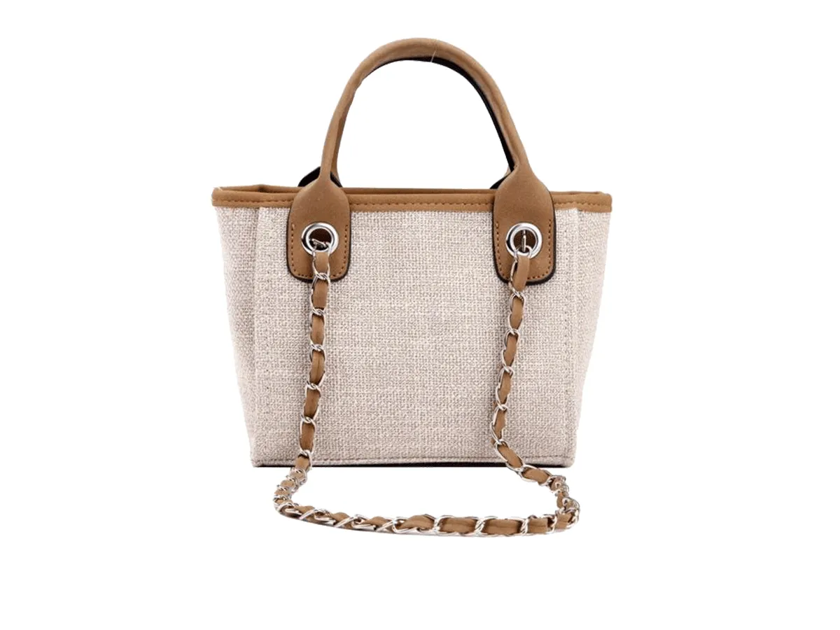 The Lily Canvas Tote - Soft Fawn sold by Lily and Bean