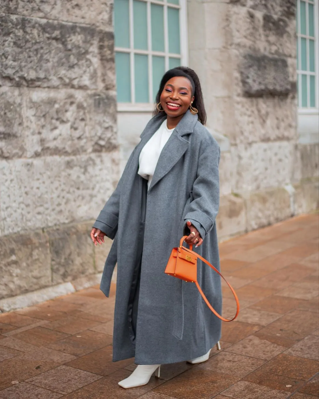 Mini Evie Bag - Orange sold by Lily and Bean product image thumbnail 3