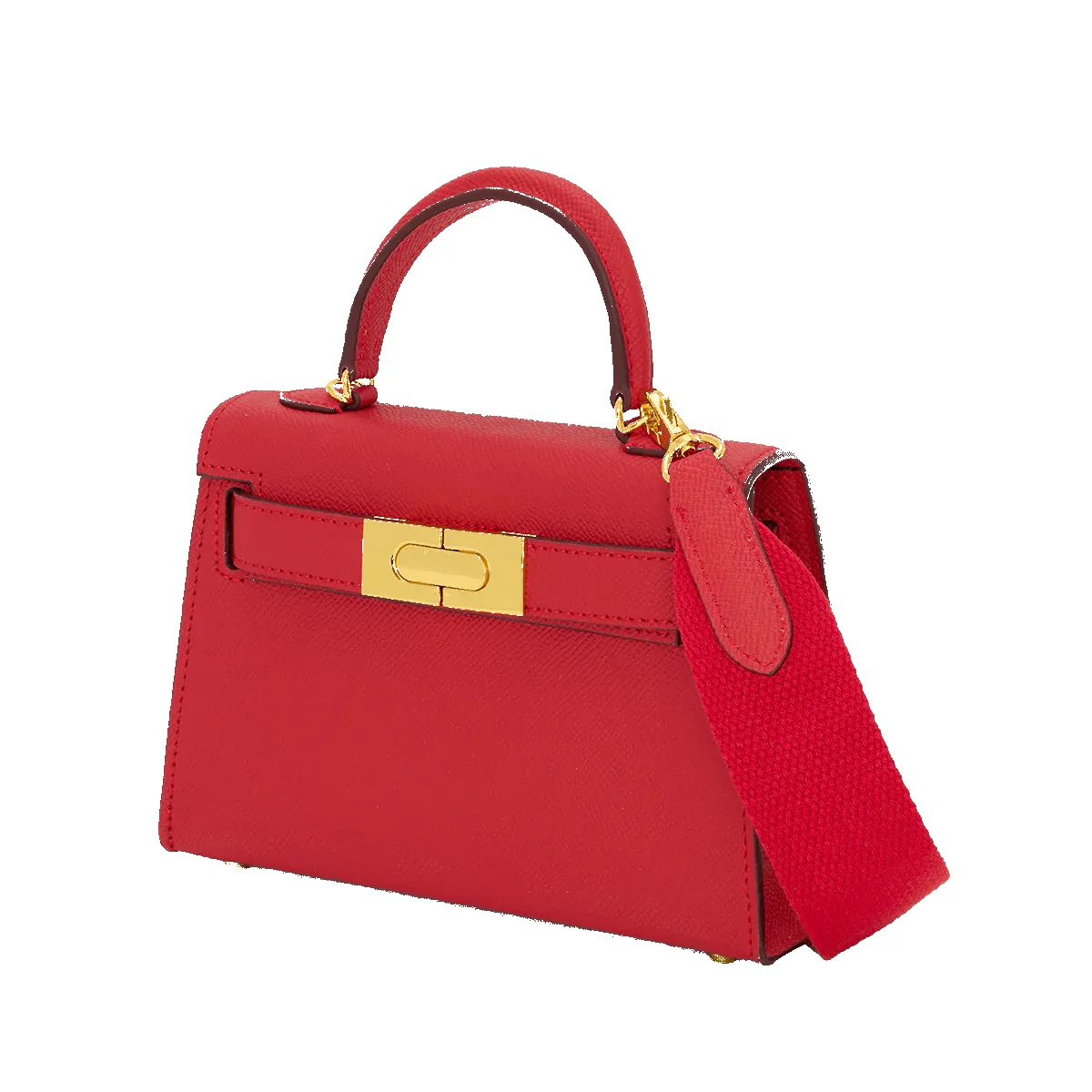 Mini Evie Bag - Red sold by Lily and Bean