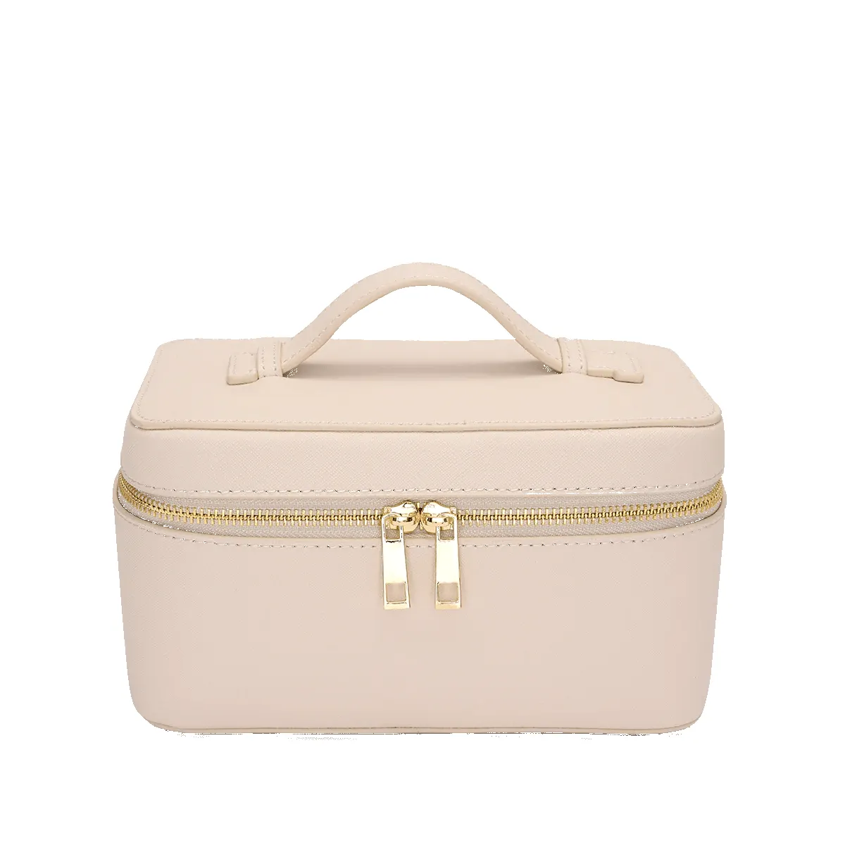 Leather Vanity Case - Ivory sold by Lily and Bean