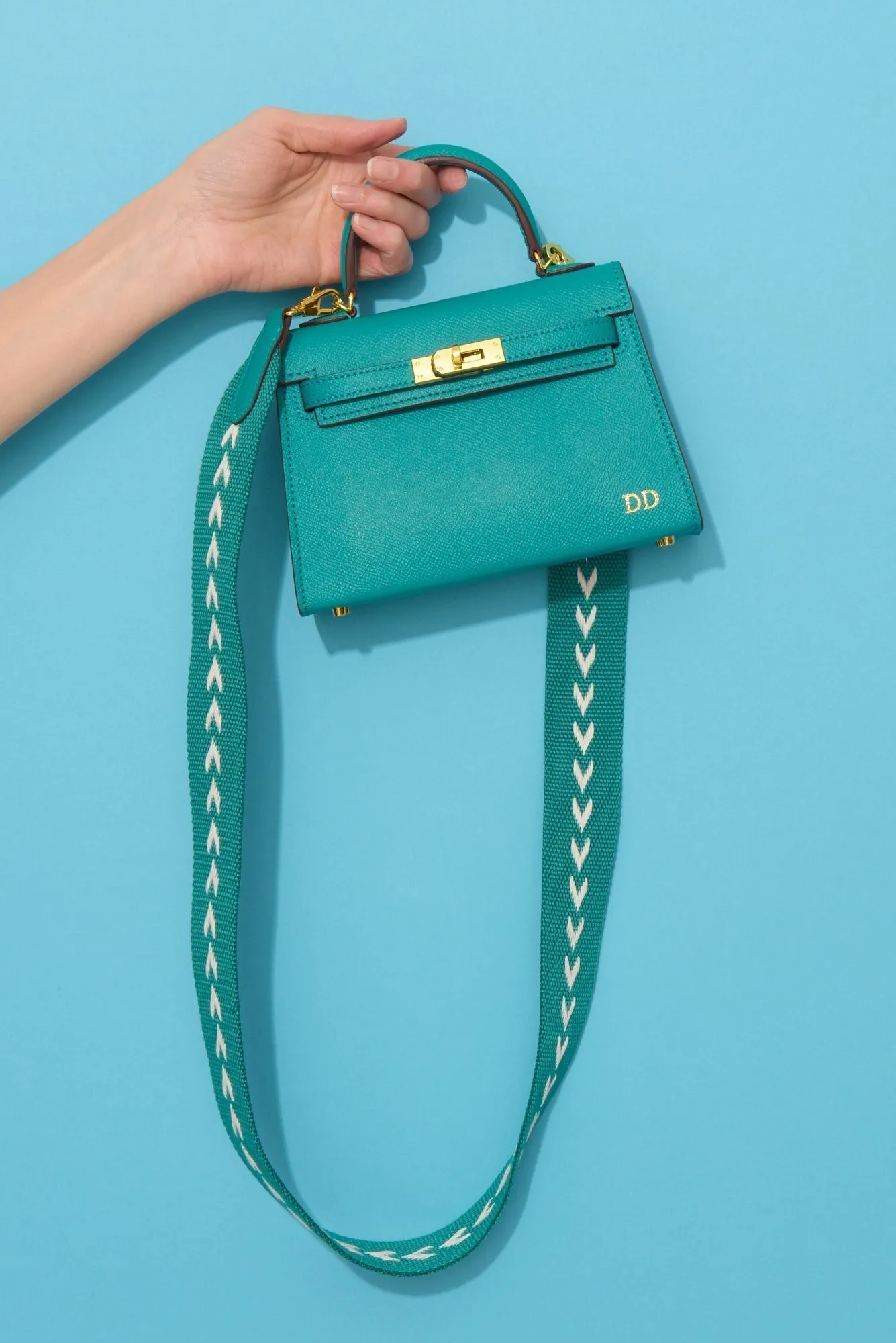 Hettie Bag - Peacock Blue sold by Lily and Bean product image thumbnail 2