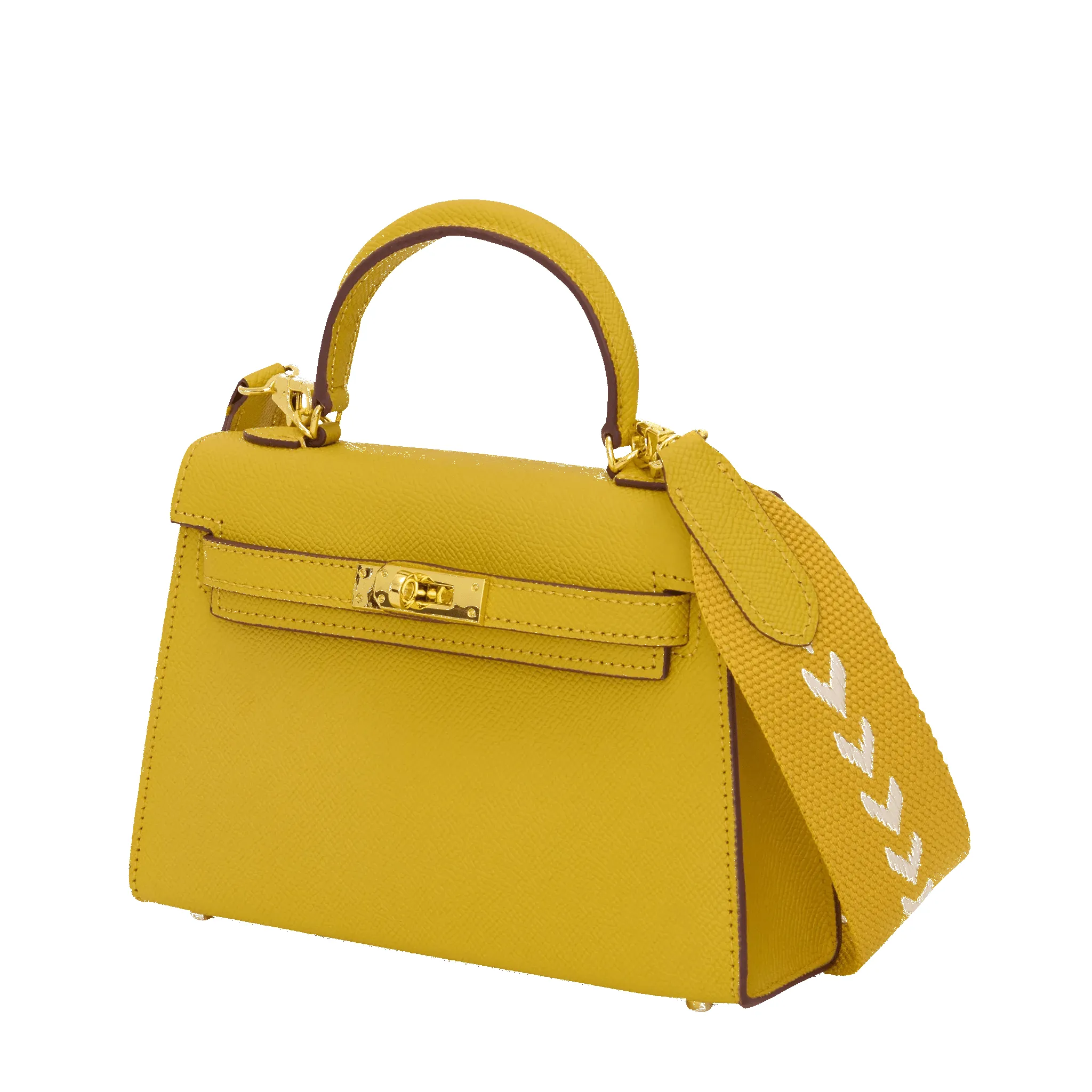 Hettie Bag - Yellow sold by Lily and Bean