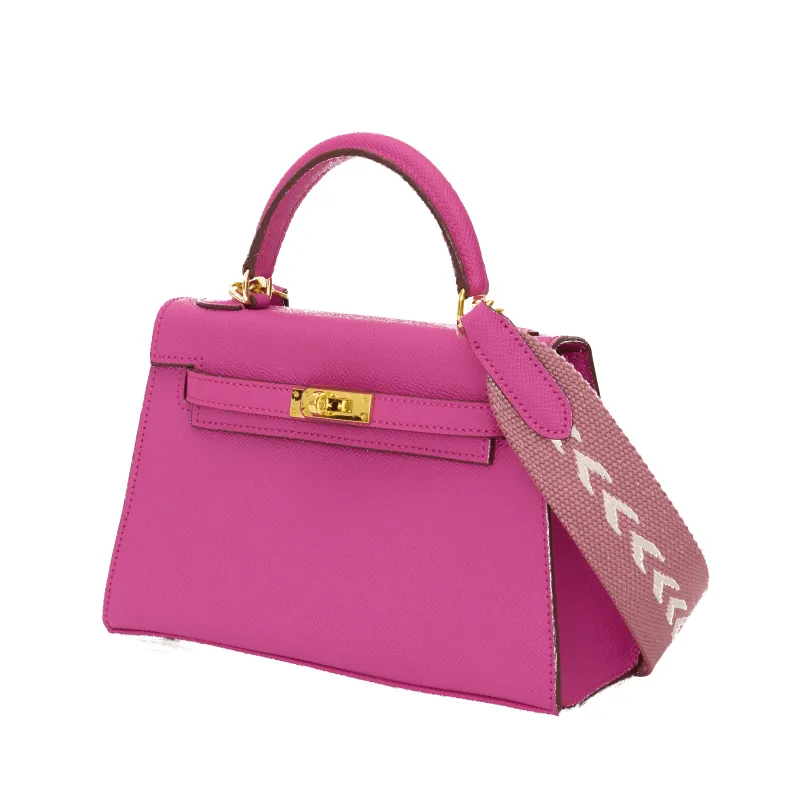 Hettie Bag - Rose Pink sold by Lily and Bean