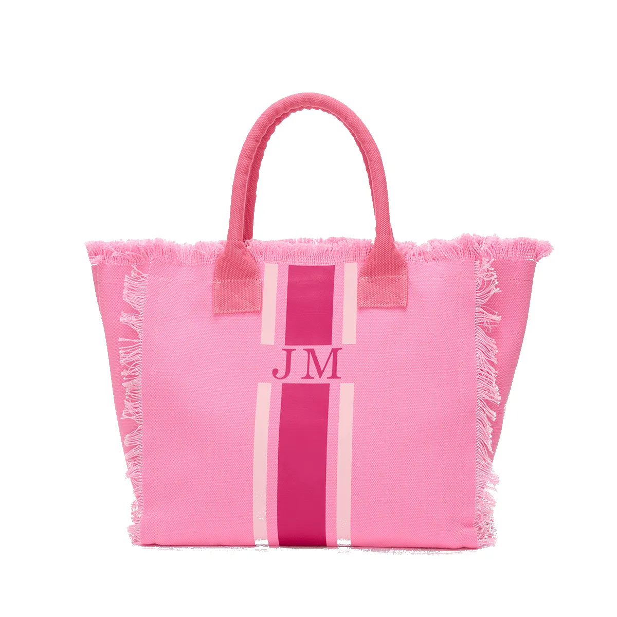 The Lily Fringe Tote - Pink sold by Lily and Bean