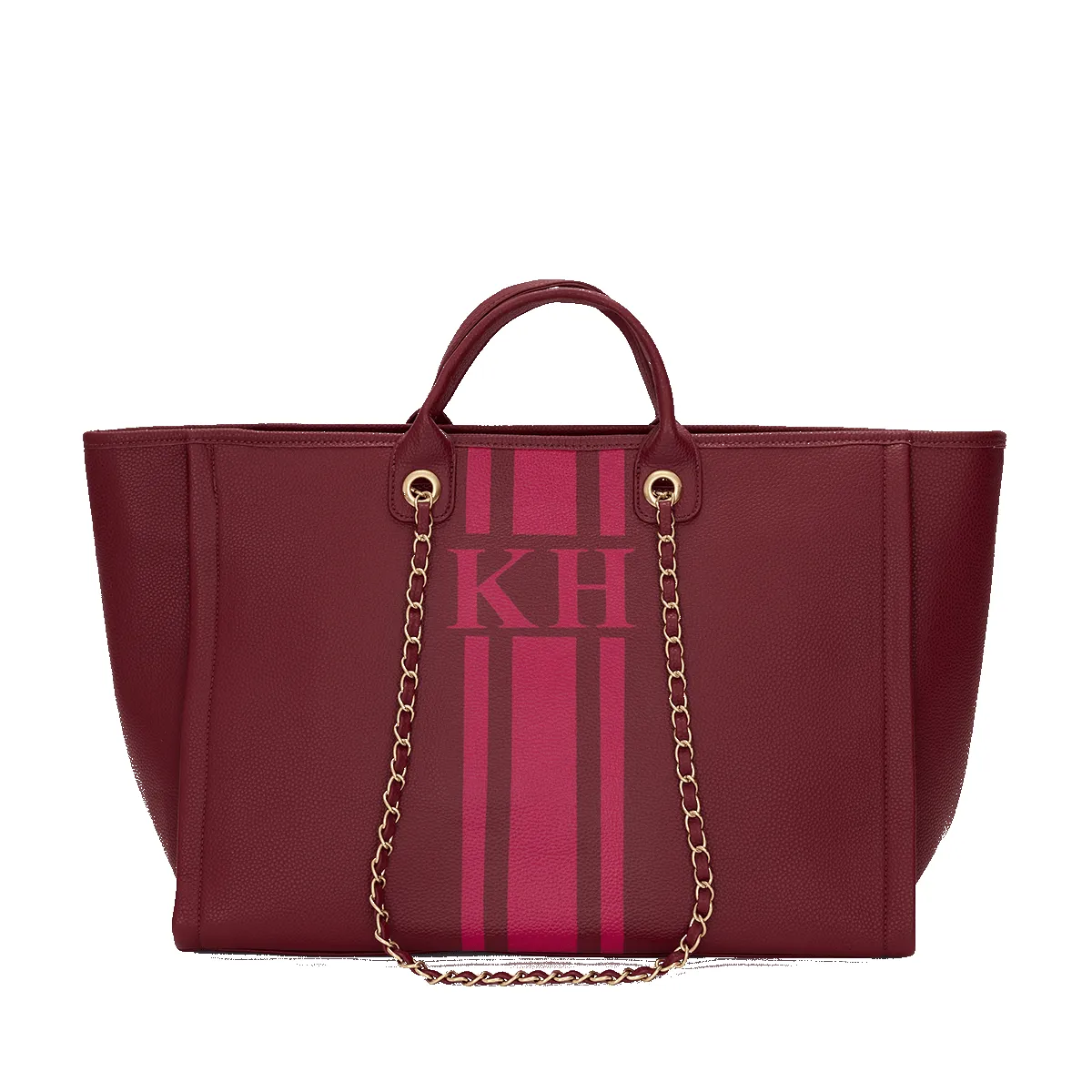 Athene Tote Bag - Burgundy sold by Lily and Bean product image thumbnail 2