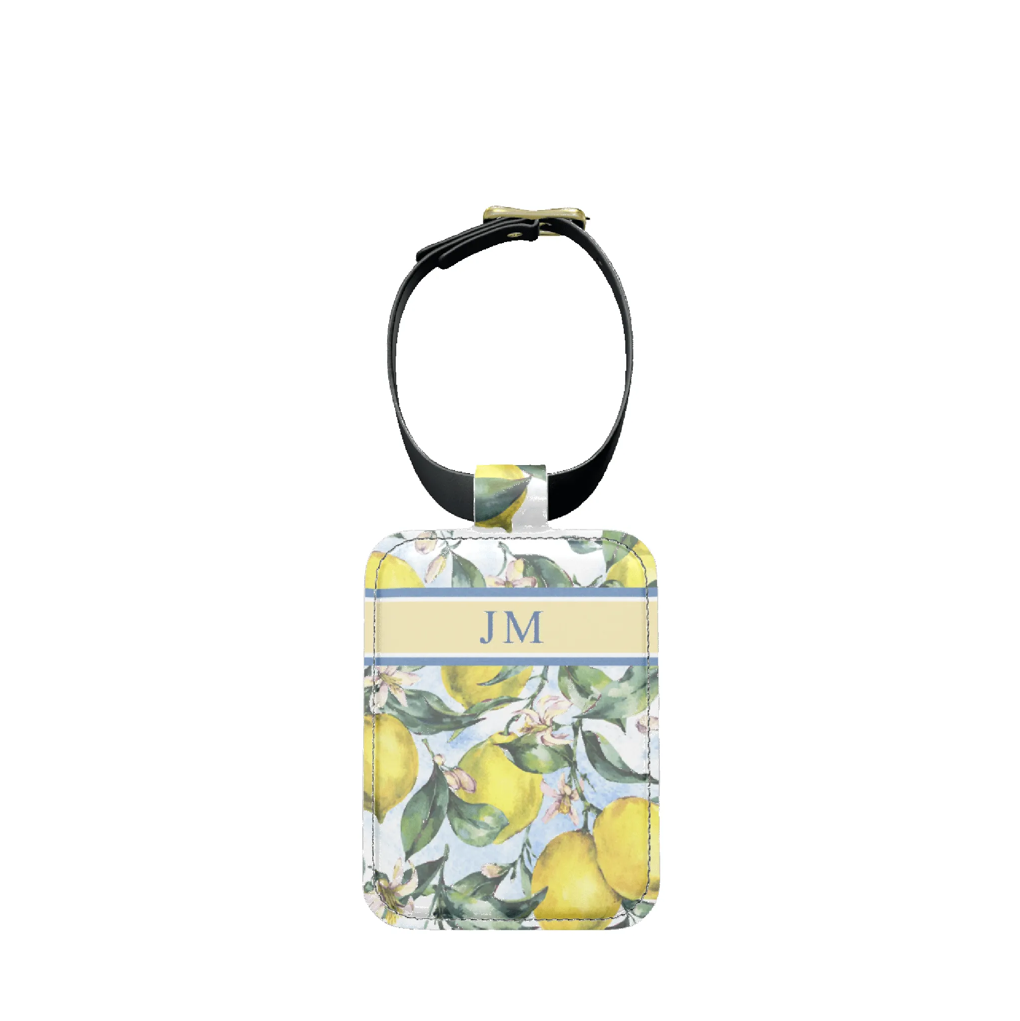 Printed Luggage Tag - Lemons sold by Lily and Bean product image thumbnail 2