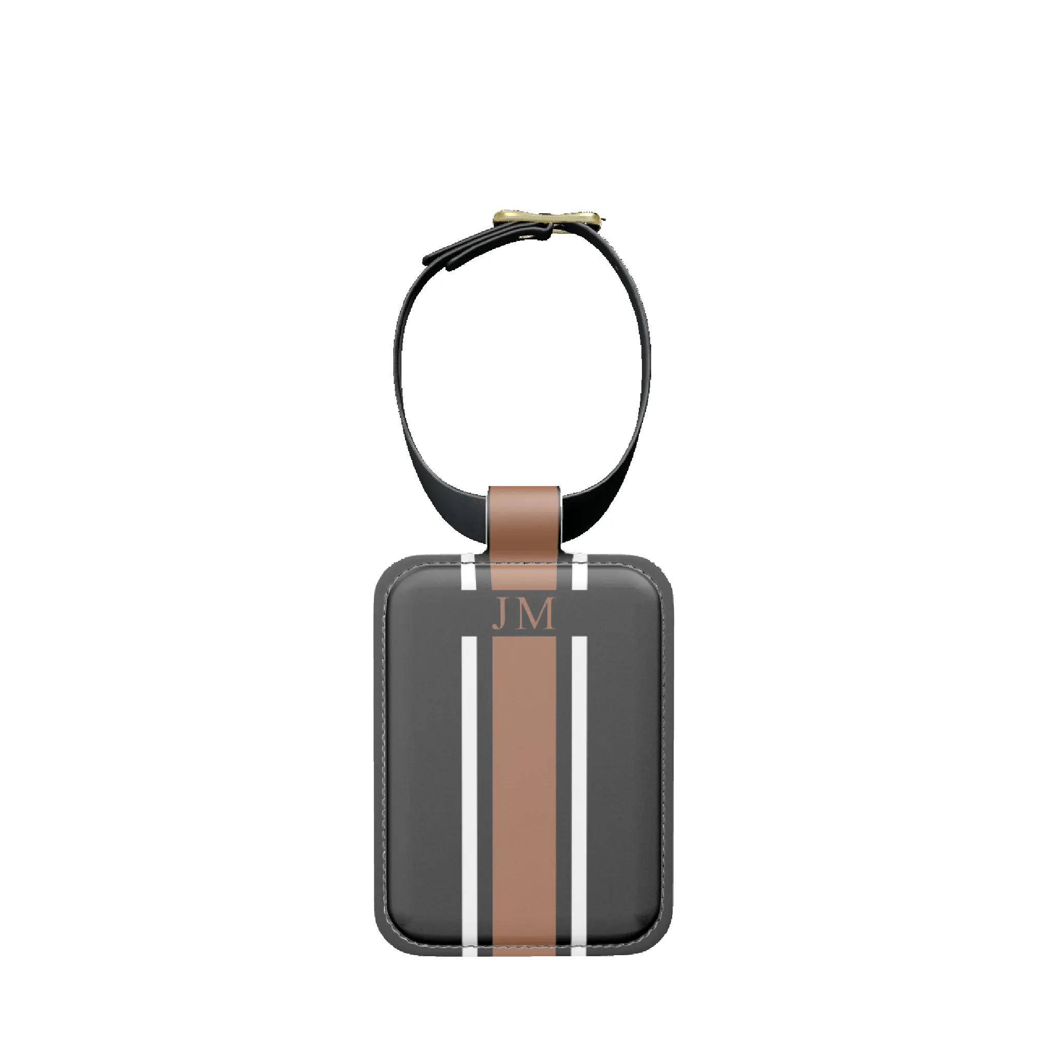 Luggage Tag - Black & Tan sold by Lily and Bean product image thumbnail 2