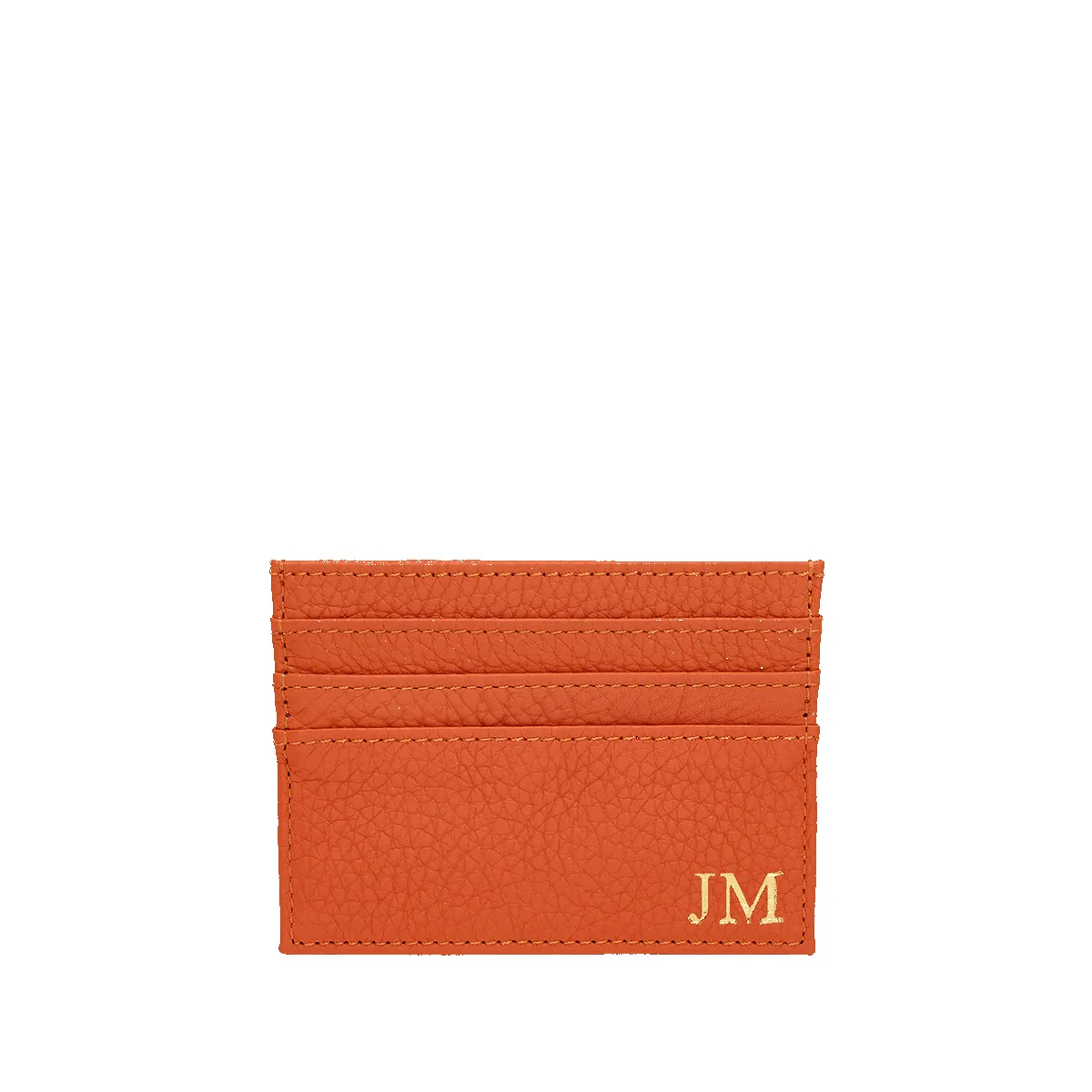 Leather Card Holder - Orange sold by Lily and Bean product image thumbnail 2